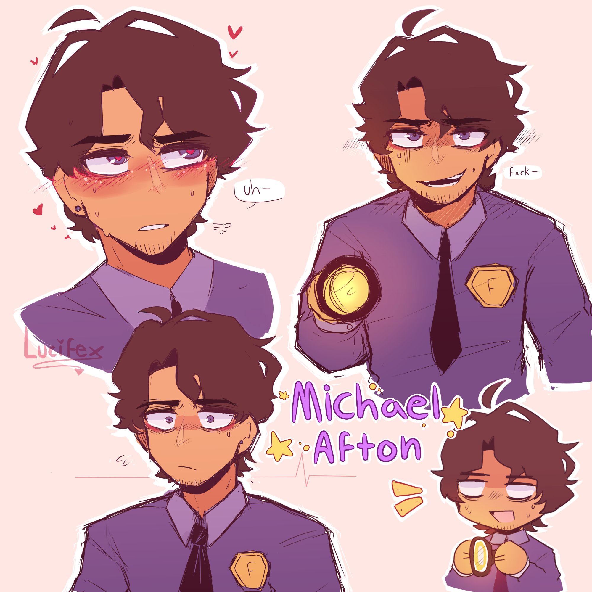 Fanart michael afton Krysua —