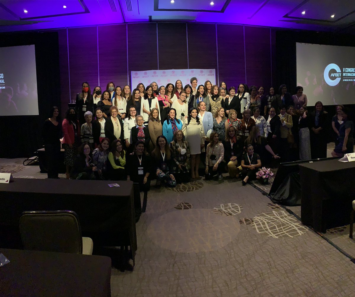Y así es como nos despedimos del #CongresoAFEET2022 Gracias a todas las personas que participaron y recuerden que nos vemos en 2023.

#TodasSomosAFEET
#MujeresInspirandoElTurismo