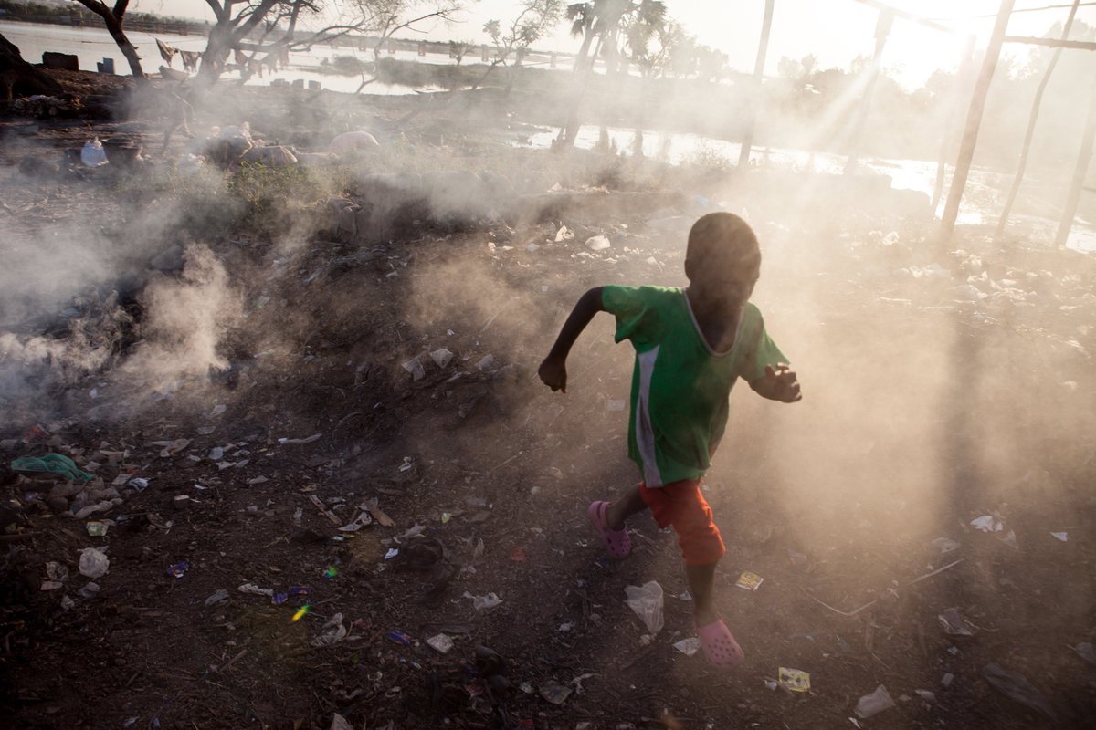UNICEFhealth's tweet photo. UN report says pollution is more deadly than COVID-19. 
Over 1 million premature deaths among children under 5yrs are caused by pollution &amp; toxic substances annually. 

Join @UNICEF to take action because every child has a right to a healthy environment. 

https://t.co/DJ6otI79dr https://t.co/K4kMRysDze