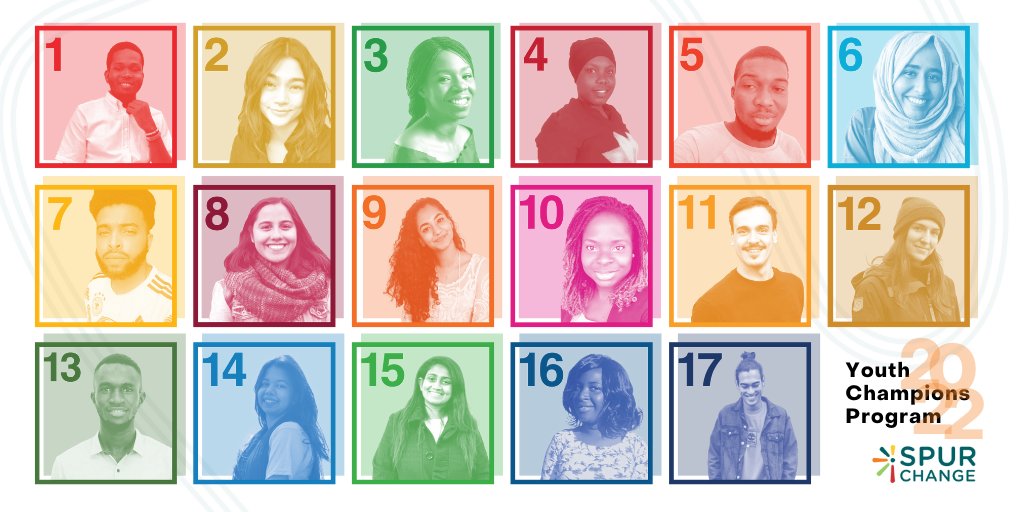 Northern Council for Global Cooperation (NCGC) (@northerncouncil) on Twitter photo Youth are a driving force in advancing the #SDGs, that’s why <a href="/Spur_Activer/">Spur Change / Activer le changement</a> has selected 17 young leaders for their #YCP2022 to help them reach their full potential by capacity building and mentorship!
Read their profiles > bit.ly/3GYMl4X
#BreakingTheInequality Youth are a driving force in advancing the #SDGs, that’s why <a href="/Spur_Activer/">Spur Change / Activer le changement</a> has selected 17 young leaders for their #YCP2022 to help them reach their full potential by capacity building and mentorship!
Read their profiles > bit.ly/3GYMl4X
#BreakingTheInequality