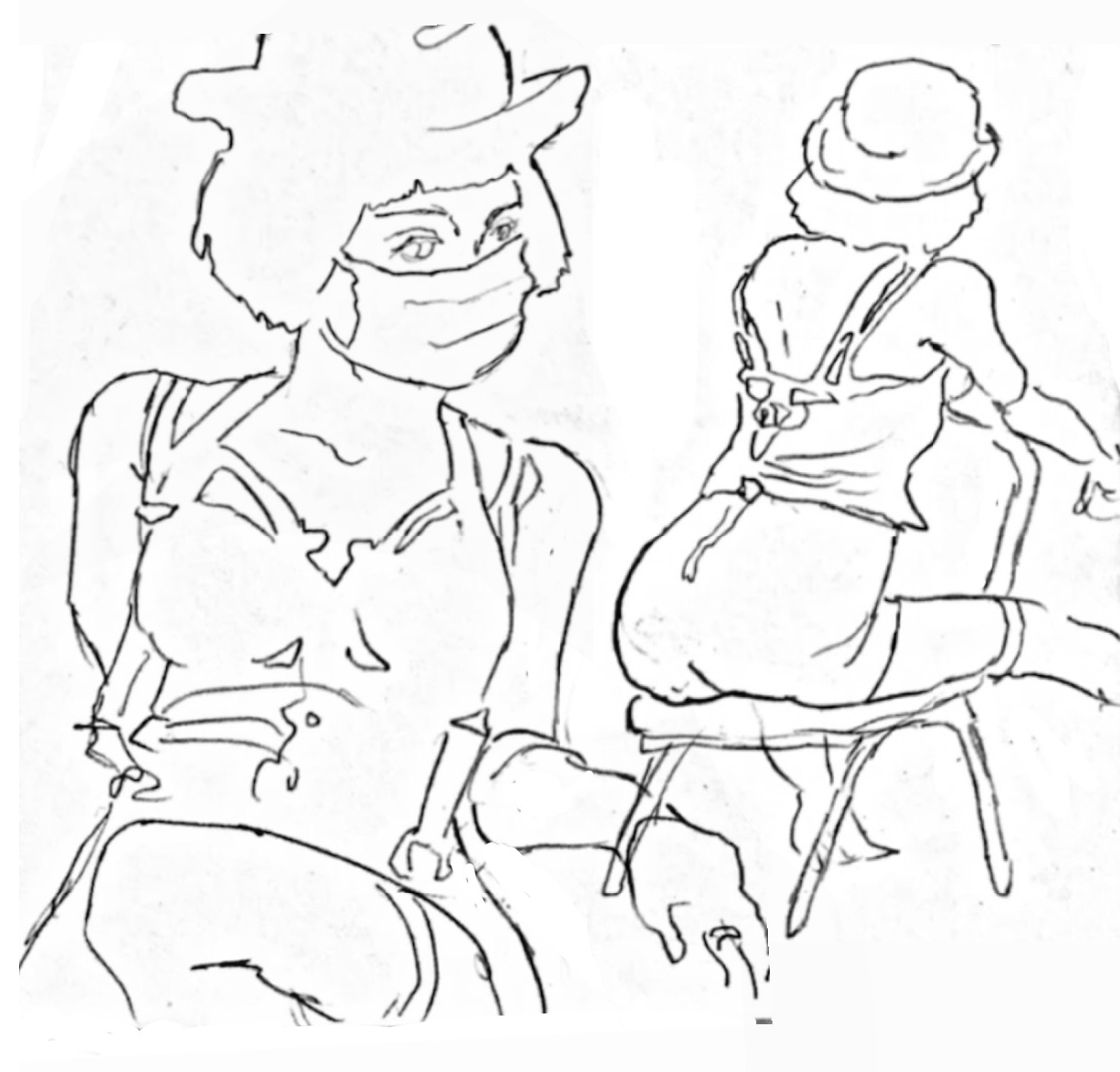 figure drawings from this morning and a sketch of my bf 