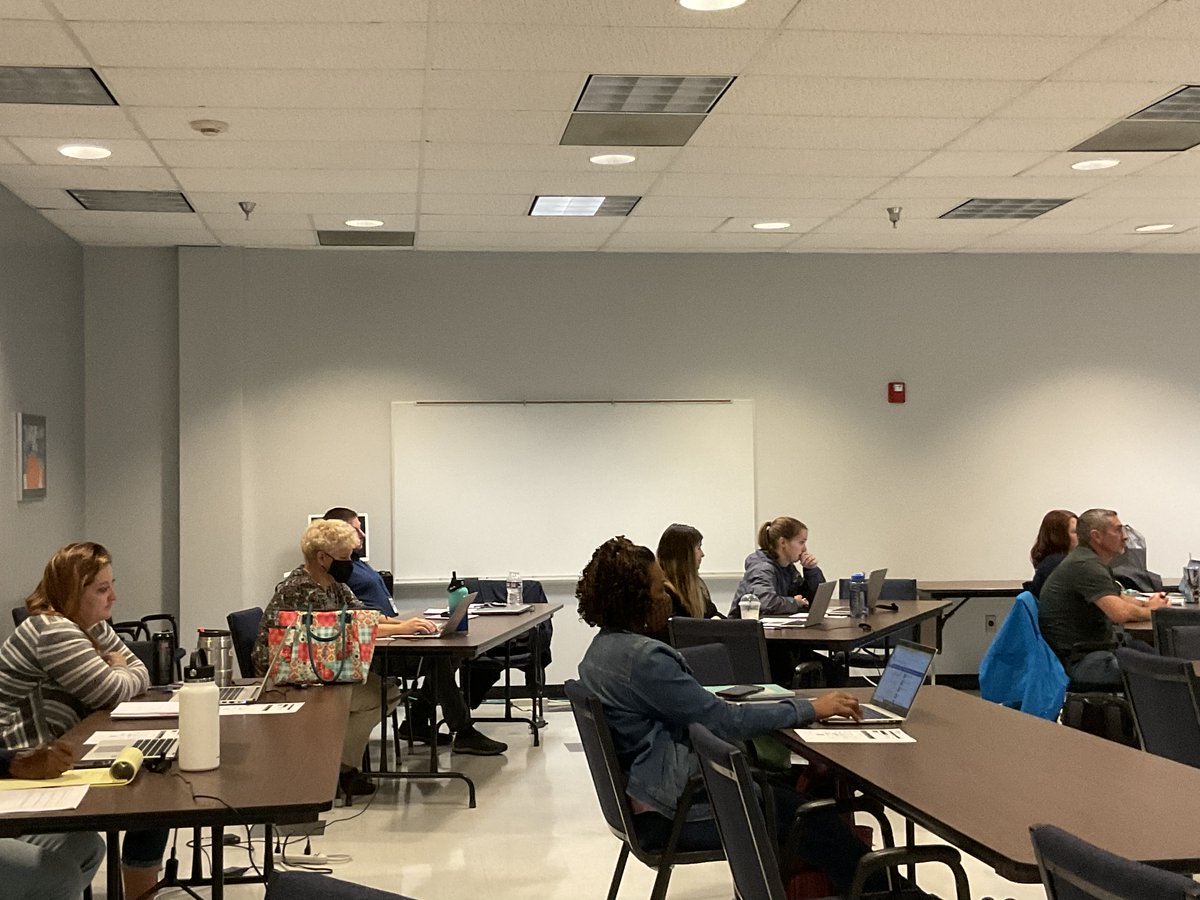 Mrs_Lewis_'s tweet photo. We got to work with our amazing SPCs &amp; CDCs today! @nhcsCTE #CTEDreamTeam #collaboration #CTEMonth https://t.co/EPcP9RbVz6