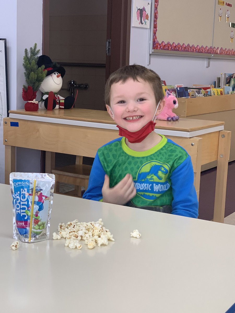 Popcorn Pajama Day fun! Thank you PTP! #naplescsd