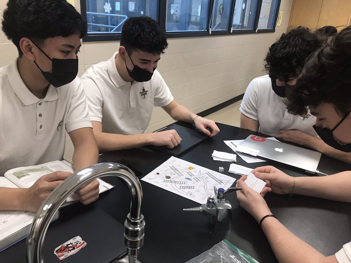 A friendly game of snakes and ladders in grade 11 chemistry to review Periodic Trends! 🐍 🪜 <a href="/Science_STL/">STL Science</a> <a href="/YCDSB/">York Catholic District School Board</a>