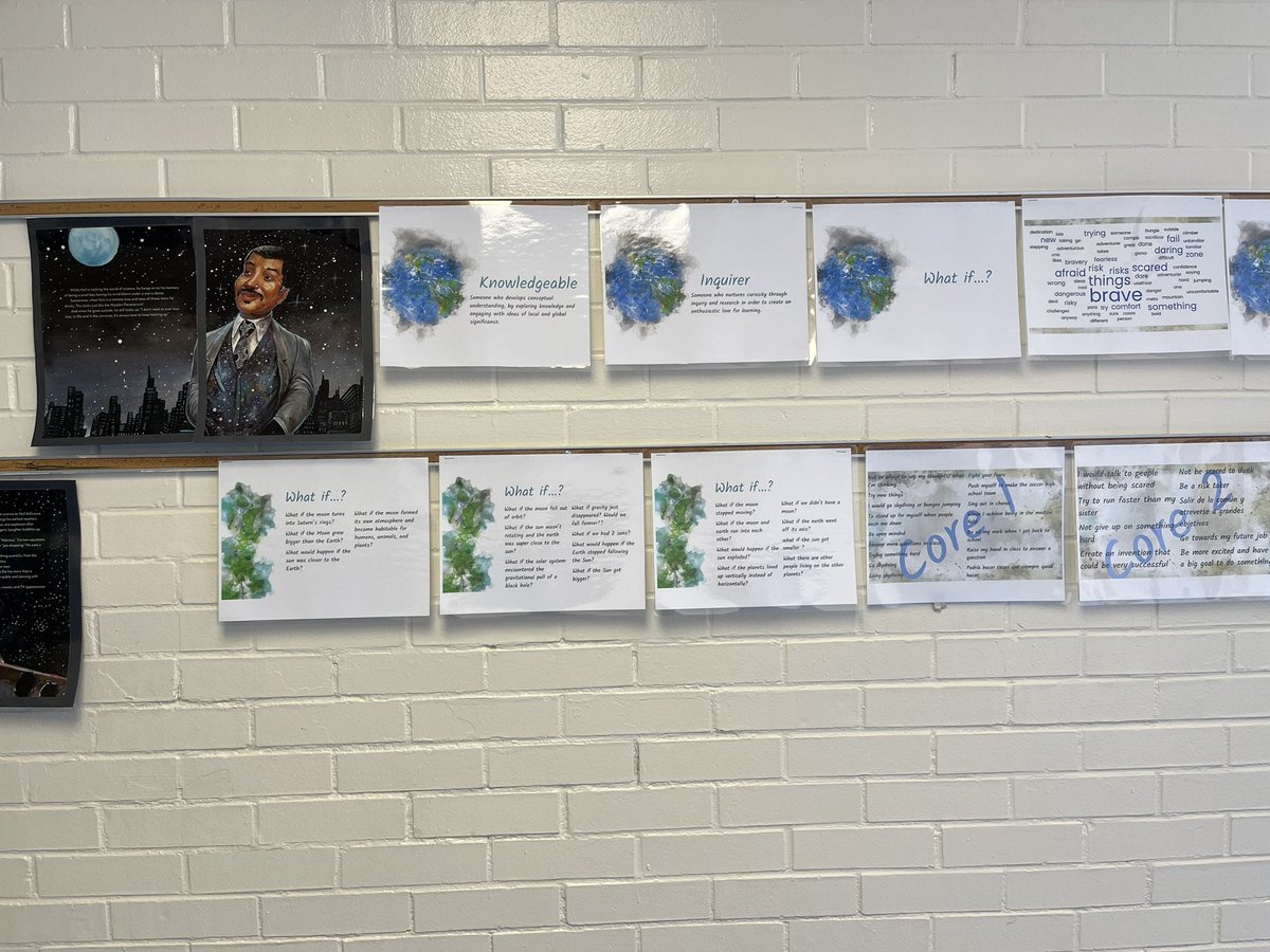 hollyastuart's tweet photo. Ss worked with the @ibmyp Learner Profile of #Inquirer and asked some great questions about the Sun-Earth-Moon System. All of these “What if…” questions led them to do some research and discover their own answers!

#TeachBetter #tlap #RevoltLAP #stuartscience https://t.co/waGa1Tb3A0
