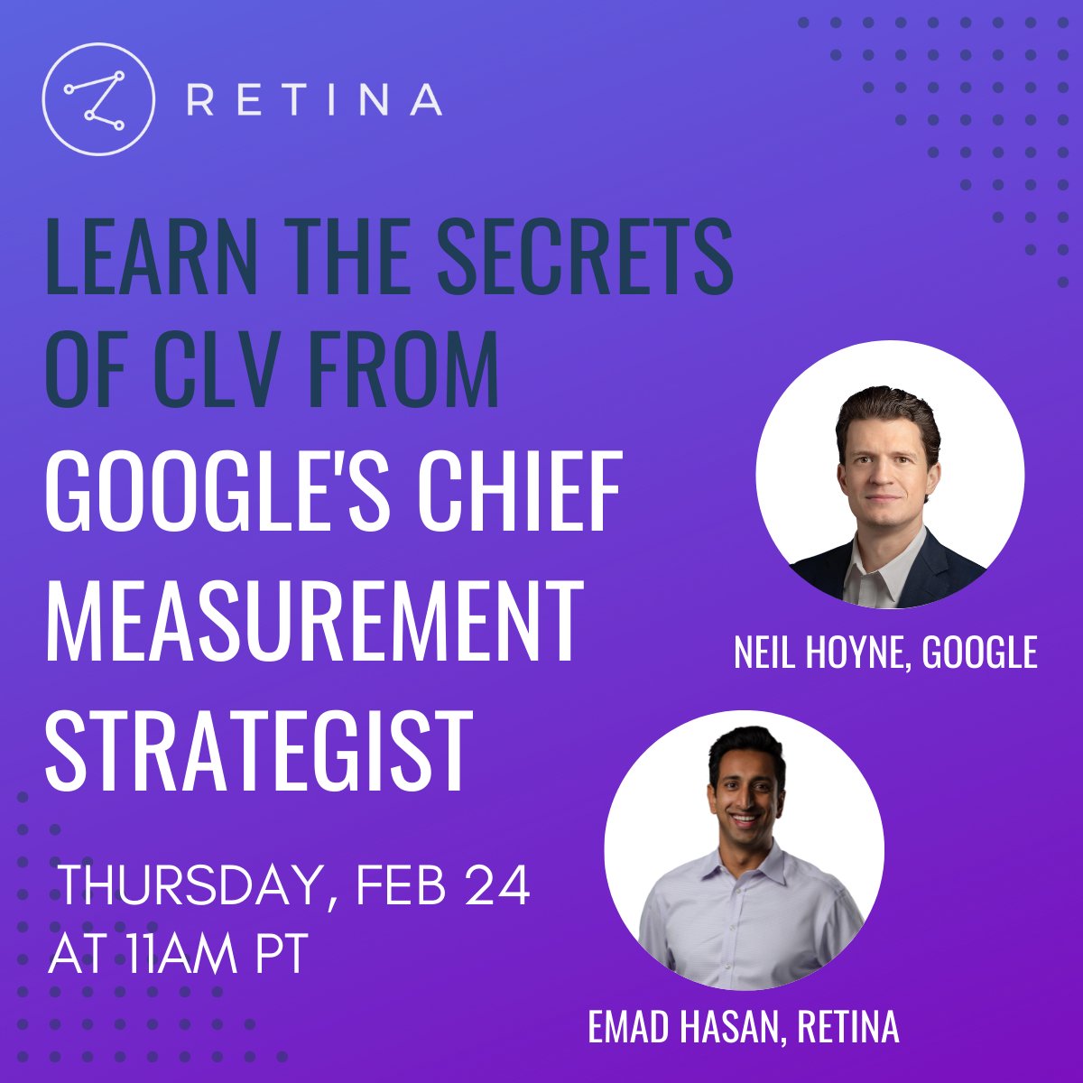 retinaai's tweet photo. ** Webinar Giveaway Alert **

We’re gifting free copies of Neil Hoyne’s new book, Converted, to 30 lucky people during the exclusive webinar Feb 24th at 11am PST. Register now for your chance to win! https://t.co/mISKRagFLP https://t.co/59bdHrilGP