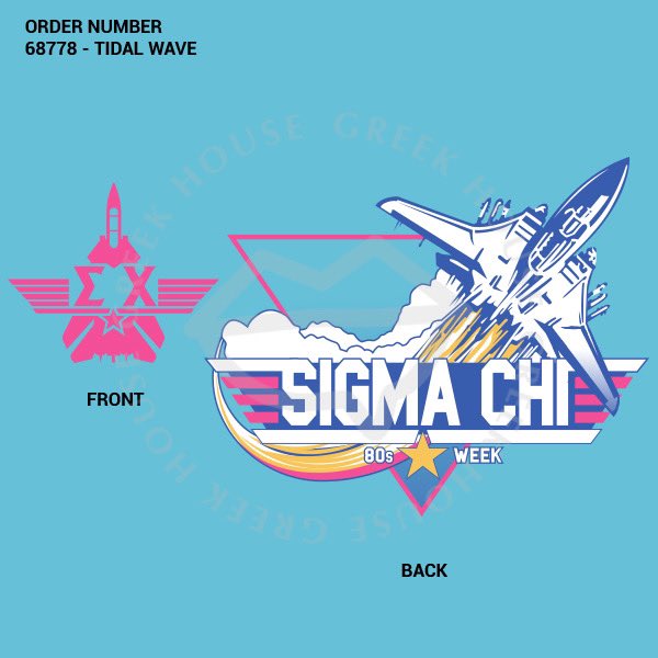 Sigma Chi 80s week tweet media