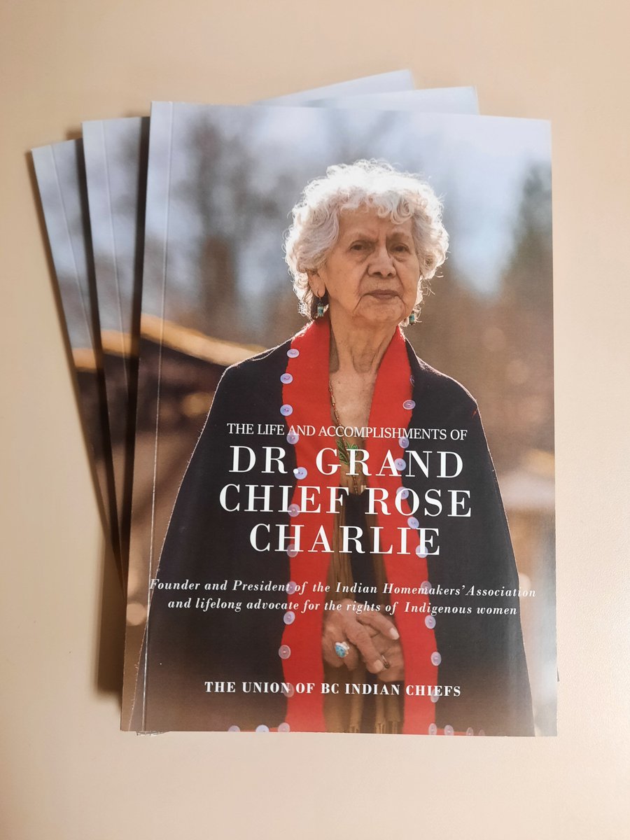 We are happy to announce we are carrying "The Life And Accomplishments of Dr. Grand Chief Rose Charlie" at our Abbotsford location, as well as through our webstore.
👉ufv.bookware3000.ca/CourseSearch/?… 
<a href="/goUFV/">U of Fraser Valley</a> <a href="/ISCUFV/">UFV Indigenous Student Center</a>