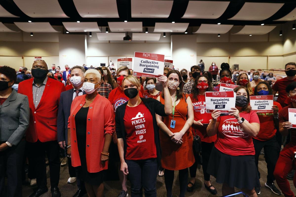 VEA4Kids's tweet image. “Richmond education workers have not had a say in the conditions of their employment for over 40 years. Collective bargaining is the best way to begin to change this.” #Organizing2Bargain veanea.org/richmond-educa…