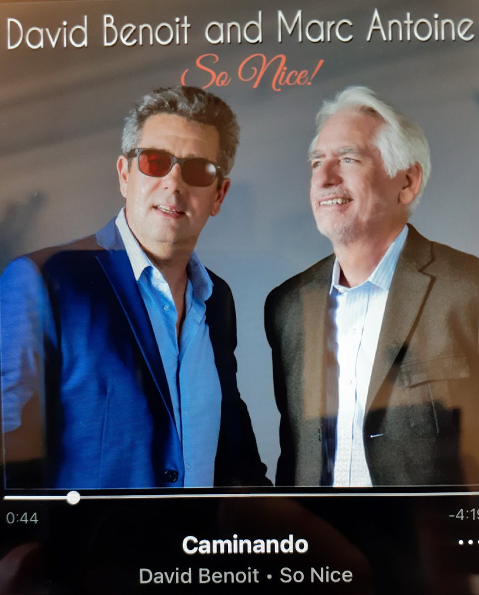 Playing tunes for my Scarlett Begonia shoppers today from this fantastic duo artists album David Benoit & Marc Antoine!❤ Takes me back to my L.A. 94.7 The Wave days!🎶🎹🎷🎸@M @LARadioMike @Marcantoineper @dbmusic @Albumism @JOHNKLEMMERSAX @ItsBMcKnight @GAAlbright @HerbAlpert