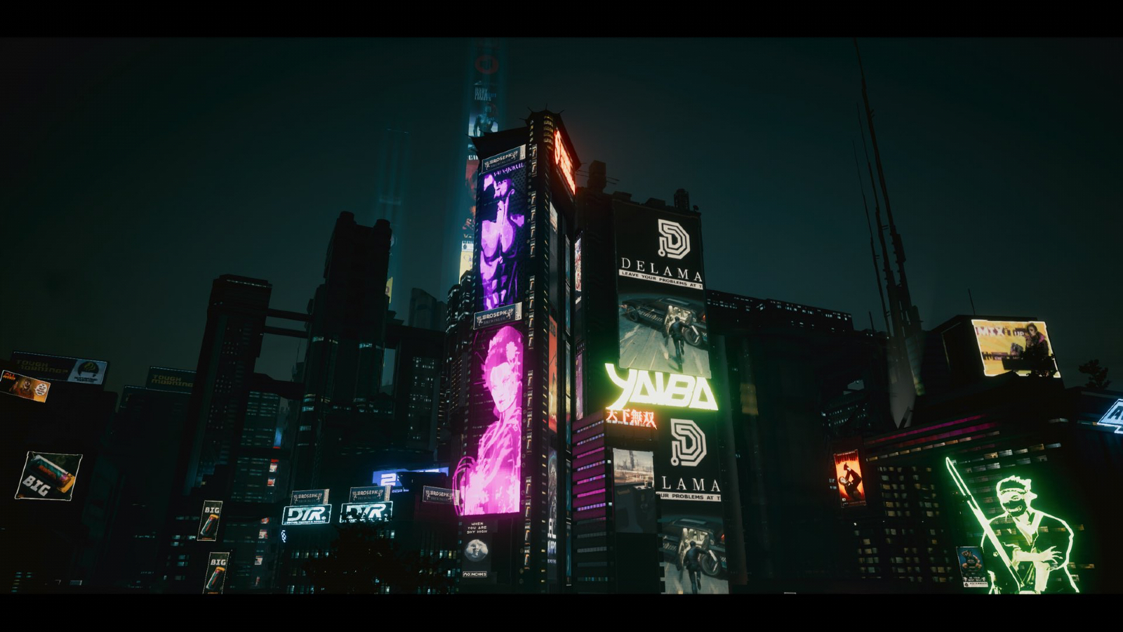 Cyberpunk 2077 Night City 4K animated wallpaper 