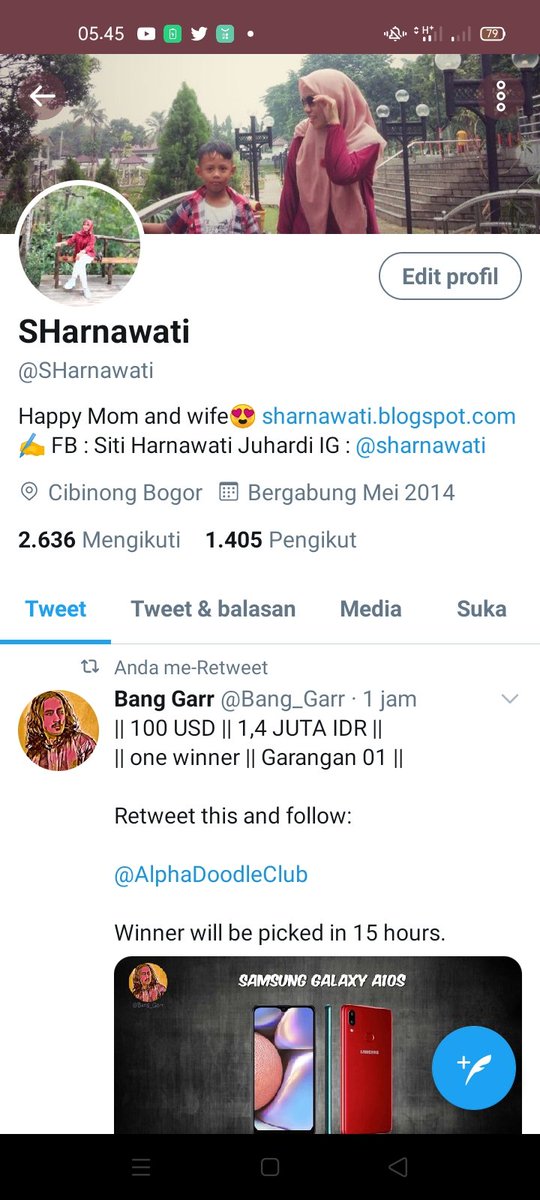 SHarnawati's tweet photo. @Bang_Garr @AlphaDoodleClub Done...semoga kali inii saya beruntung. Aamiin https://t.co/f3zyZBv0Oq