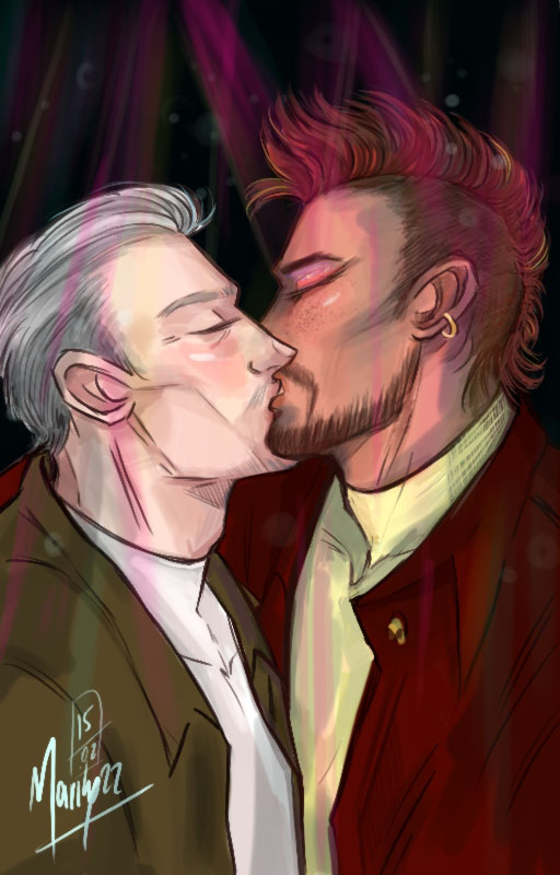 DrawingsMariae's tweet photo. El primer dibujo que voy a subir del nuevo OS "Recuerdos con aroma a jazmín" (ya disponible en Wattpad) ❤️💖

#volkacio #horacioperez #viktorvolkov https://t.co/Y6FQzBLde0
