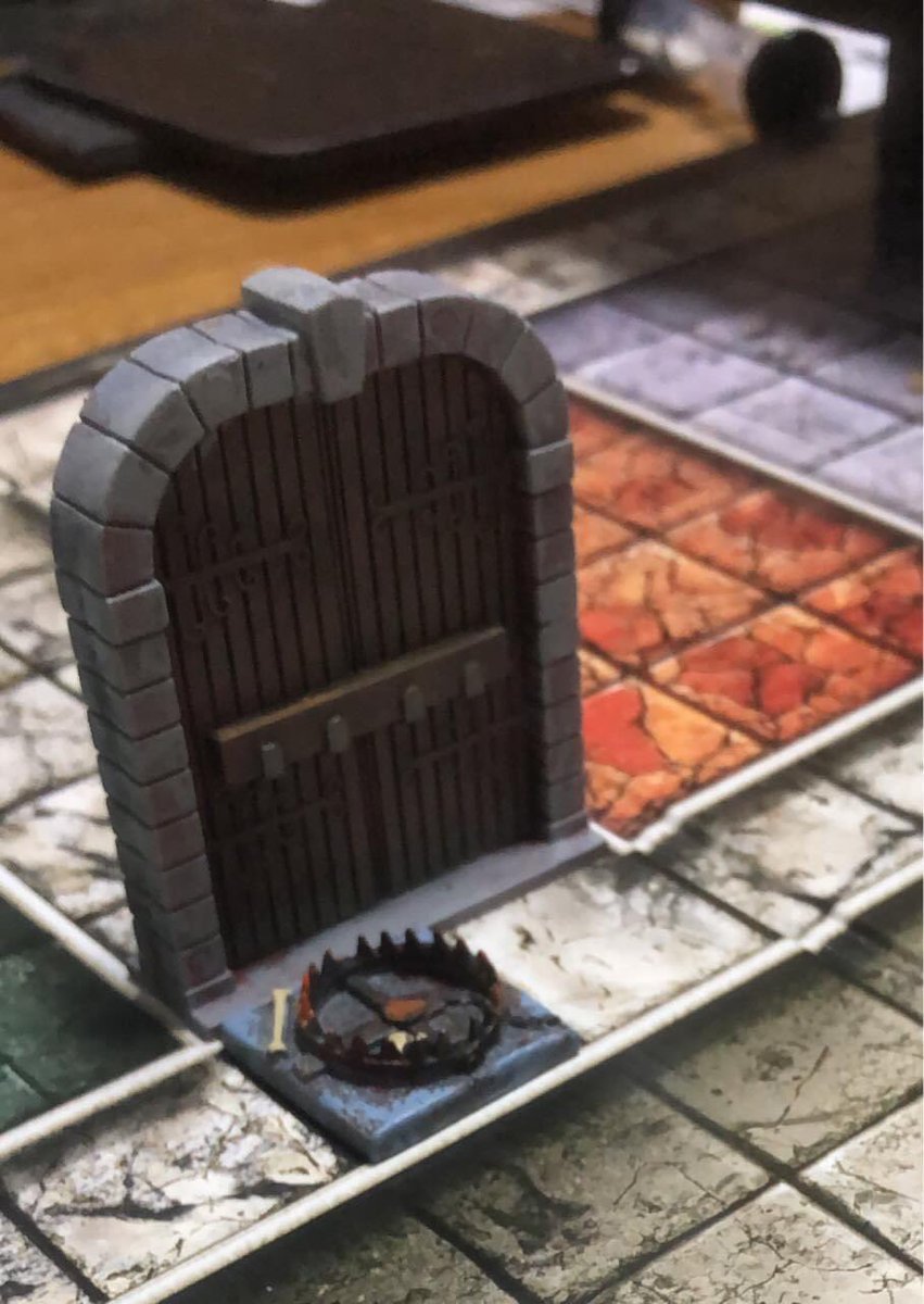 GeorgeSocially's tweet photo. @manticgames Terrain Crate traps are perfect size for @AvalonHill @Hasbro #HeroQuest 
Their double doors are also a perfect fit for blocked corridors https://t.co/DYICOuRZtJ