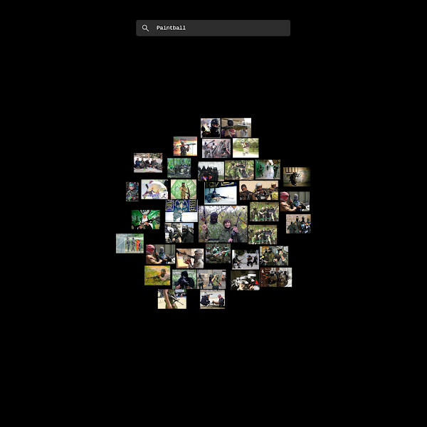 PaperCop's tweet photo. We fed all the pictures that the CIA found on the computers of Osama Bin Laden to an image sorting algorithm — it resulted in an epic misunderstanding (and great collages). Pictures of terrorists with machine guns got labelled as "paintball"  
 #NFT #AI 
https://t.co/HO8oD6RluJ https://t.co/W1xDsRKBJ5