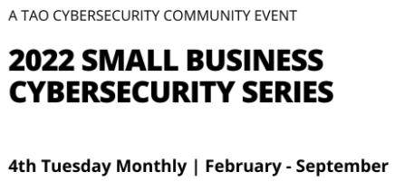 CyberOregon's tweet photo. The 2022 Cyber Series kicks off virtually next week, on Tuesday, February 22, presented by @techoregon. Learn about the fundamentals of #cybercrime and #cybersecurity to better protect your business. Info and registration:
https://t.co/tZZ3WSNZCw
#SMB #inOregon #cyberincident https://t.co/g2wiZ0mKNv