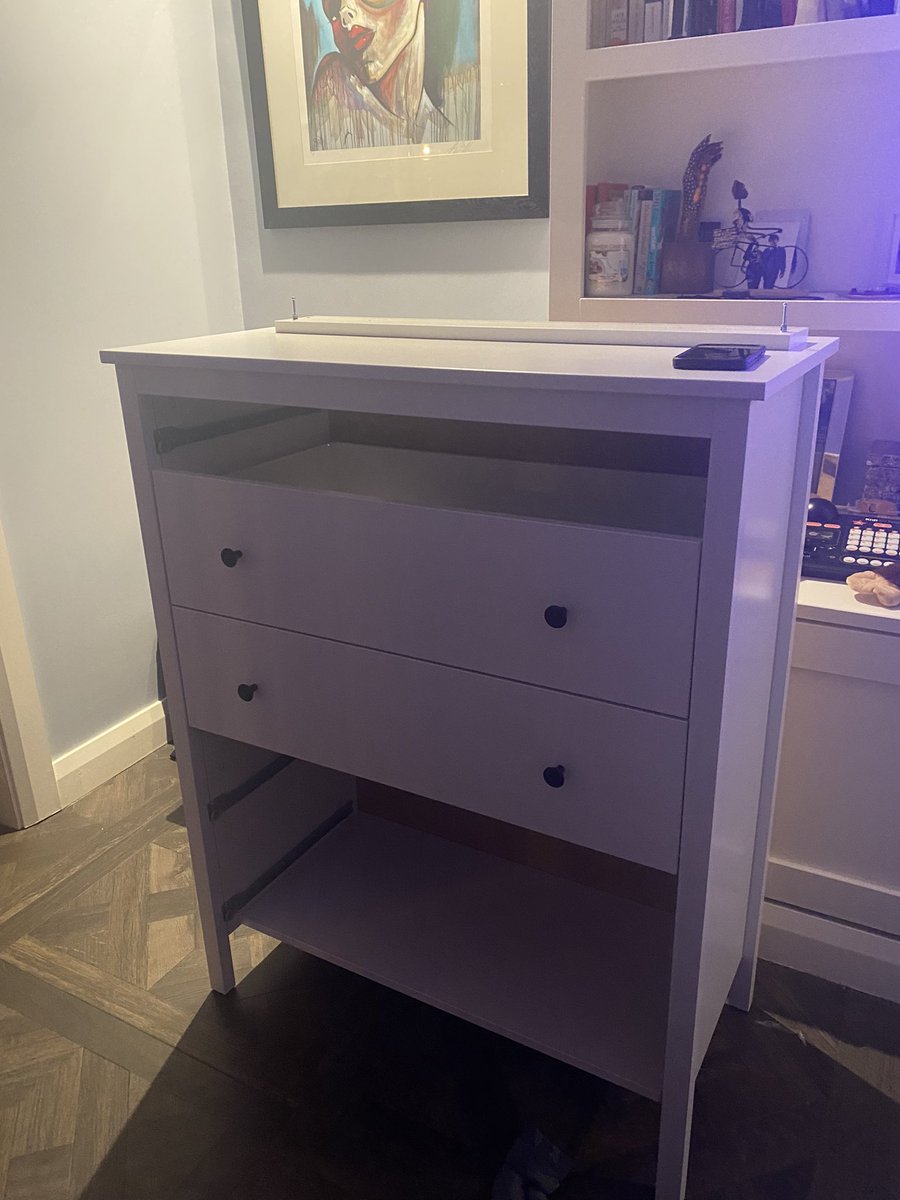 Lisanicoledunne's tweet photo. How can something that looks so simple; be so unbelievably head wrecking. I give up @IKEAIE #diyhell https://t.co/P9lLzIJYUQ