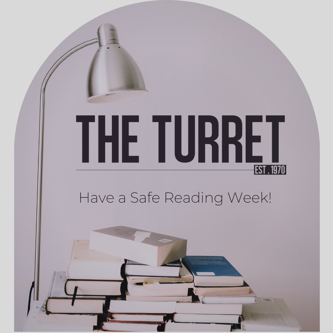 TheTurret1970's tweet photo. The Turret will be closing tonight at 8:00pm for Reading Week. We will reopen on Monday February 28th at 10:00am. https://t.co/651ZOy3Pab
