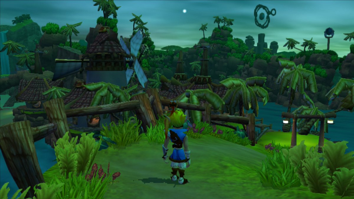 GamIntentions's tweet photo. Première fois que je lance Jak and Daxter, et baffe d’entrée de jeu dès le village de départ. C’est vraiment magnifique pour de la PlayStation 2.

J’imagine même pas dans quel état devaient être les gamins en 2001 avec ça dans les mains pour nourrir leur imagination. #Retro #PS2 https://t.co/Cc0pG5QTqF
