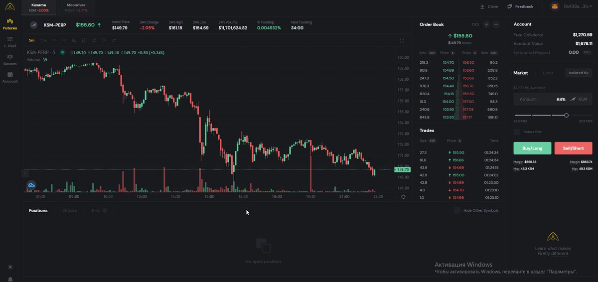 kezanone's tweet photo. DEX on Polkadot
@fireflyprotocol https://t.co/HE40czGbDz