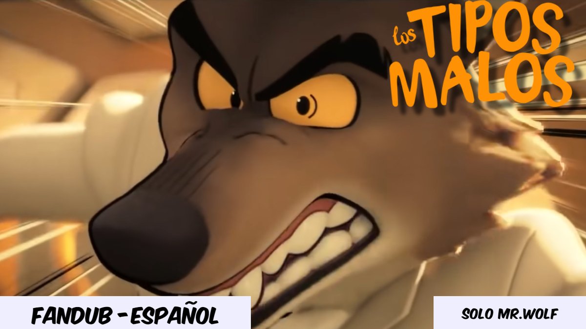 FanduberH's tweet photo. Nuevo Video en el canal.

Los Tipos Malos Fandub Español - (Solo Mr.Wolf) (Practica)

https://t.co/03QkBb1QPe https://t.co/aaYFbE9qDI