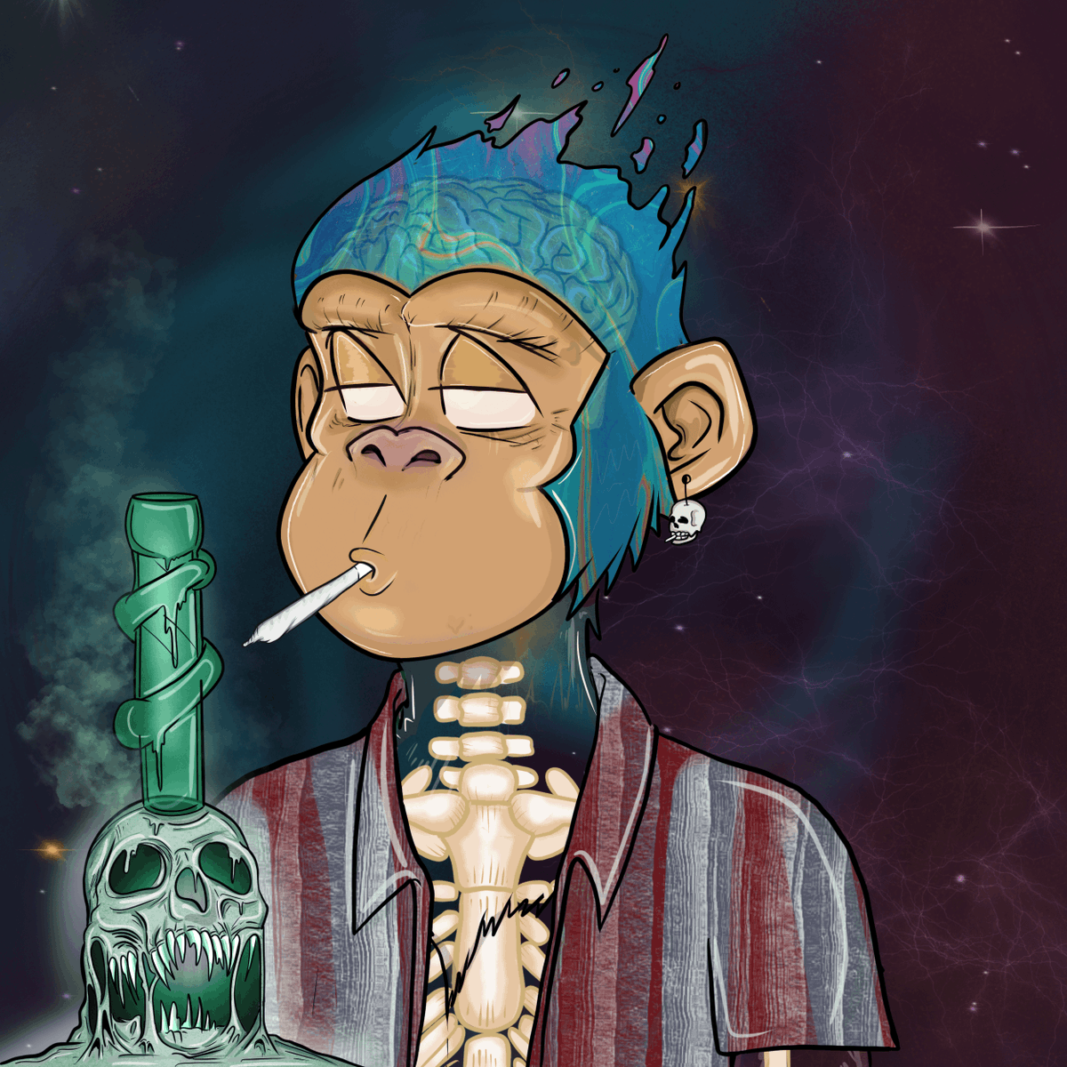 aJointCommittee's tweet photo. LFG....@StonedApeCrew with the absolute cleanest art.  I am so excited to be a part of this crew. https://t.co/FTVvX6DlzM