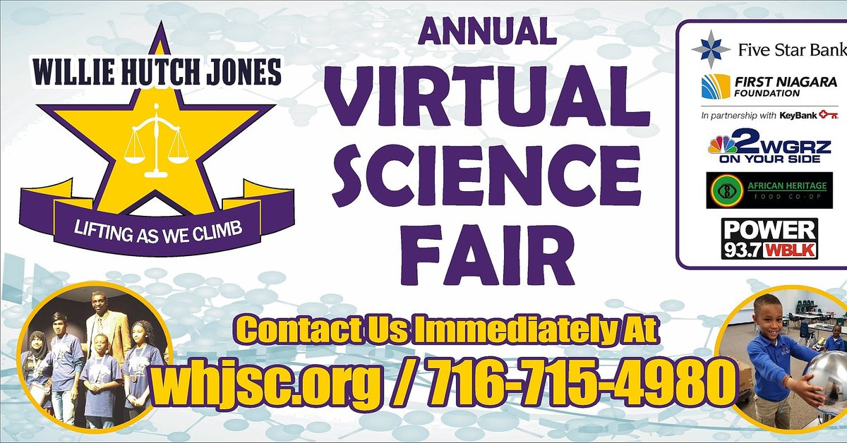 Thanks again to the crew at WGRZ-TV2 for always standing strong supporting TEAMHUTCH year round. We'll see you soon in our  WGRZ-TV2 VIP ROOM before the starting of our 7th Annual Virtual Science Fair....whjsc.org