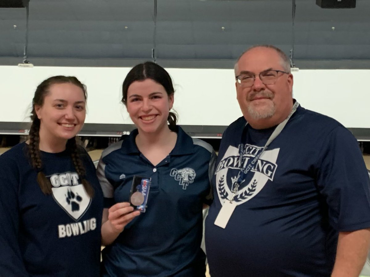 GCITAthletics's tweet photo. Megan Prettyman 🎳 closed out an outstanding HS career as she finished in 2nd place at the  @NJSIAA State tournament. It was a great run &amp; it’s the highest placement in school history. Congrats Megan! #CheetahPride🐾 https://t.co/5Xhk02fbWe
