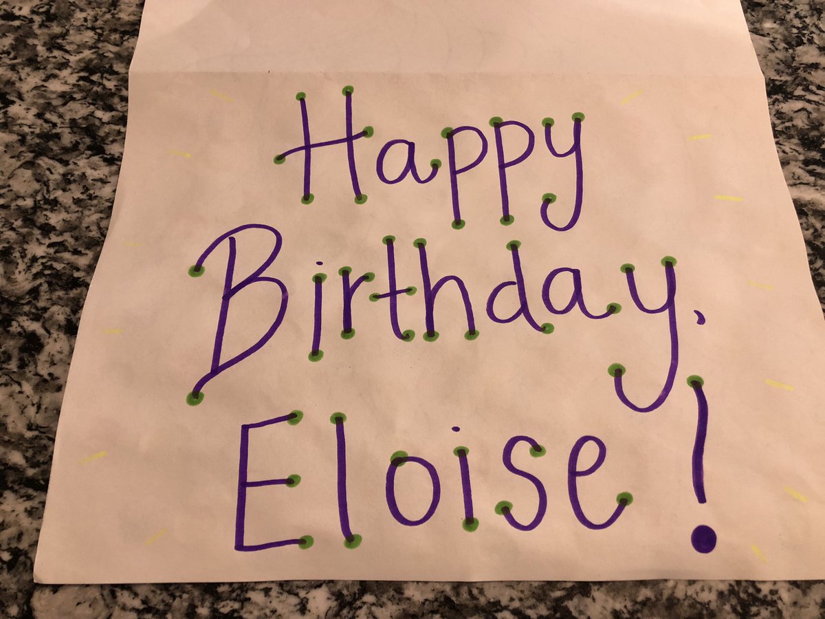 k9kayaks's tweet photo. My 2ndCousin #CousinEloise will be 106 yrs old on February 28th
#MaxSmiles class made a wonderful card for her. Her family asked for cards so she can touch and be read to. If anyone would like to send her a #BirthdayCard please let me know.
I want to flood her w/ cards ❤️🎂 https://t.co/BRvL2hSZ1P