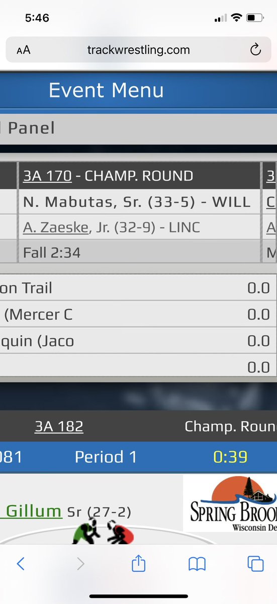 Congrats to <a href="/NickMabutas/">Nick Mabutas</a> on a phenomenal 🤼‍♂️ career.   Thanks for all you’ve done for the school 🏫 , 🤼‍♂️program, and community.  You’ve set the bar high for those to follow!

Keep your head up, Stud!

We are all very proud of you!

#BooooooM