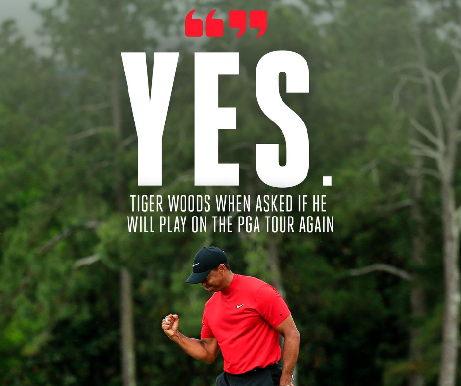 CamillusCC's tweet photo. Happy Friday! It's been quite the week! Let us know in the Comments what you think about Tiger's return! 🐯 https://t.co/7wzIivZnol