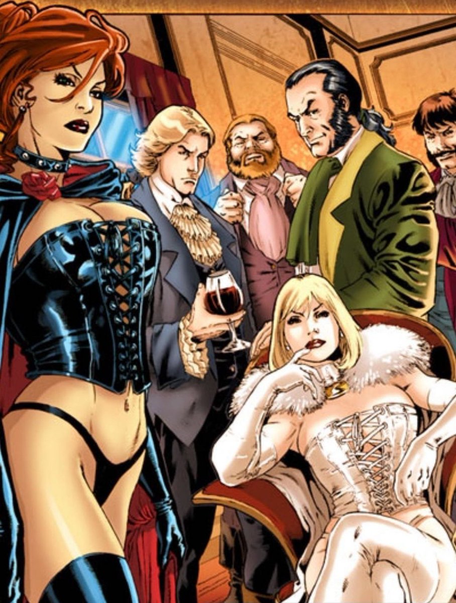 Figli_Marvel's tweet photo. Il Club infernale!

#marvel #xmen #marvelcomics #emmafrost https://t.co/ENTJBELhkH