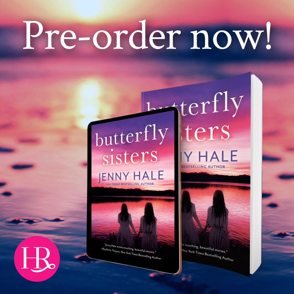 My latest novel Butterfly Sisters is coming out TUESDAY!! Aaaaaaaahhhhhhhhhh!! Get it now!!

PRE-ORDER HERE: 
Amazon: https://t.co/sSFxrdCCxC
Google: https://t.co/zp0hRArjBt
Apple : https://t.co/puAQ0GdRAw
Kobo: https://t.co/BUJW1Docnu https://t.co/jx2jaf8zBK
