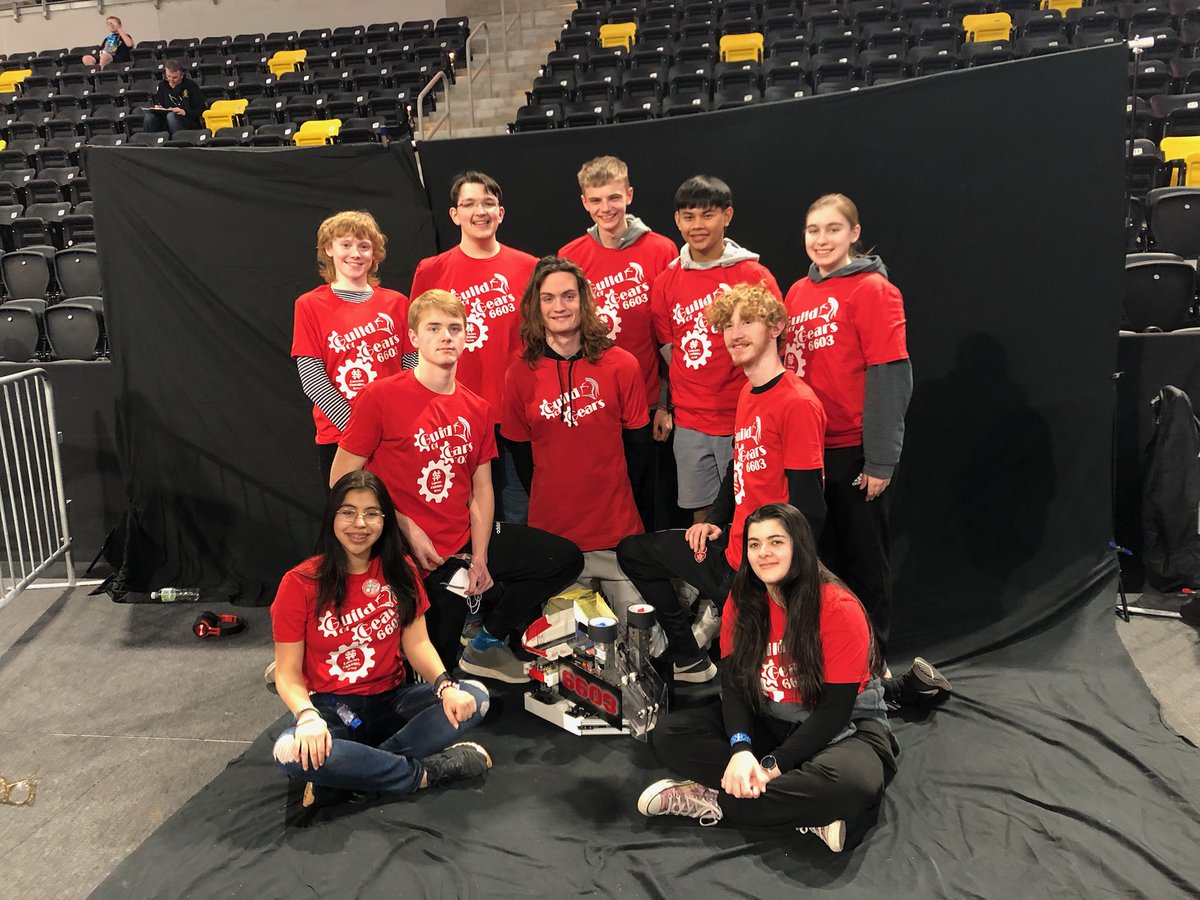 NorthScottHS's tweet photo. Good luck to @NSRobotics6603 tomorrow at state!! #lancerpride https://t.co/Jc6P7MPZak