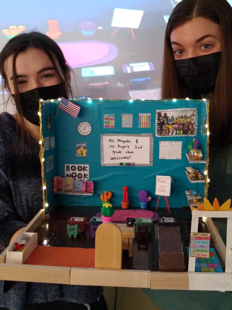 Teaching and learning students presented their model classroom passion project, which explores the elements of an inclusive classroom. Wonderful creativity and great interest in the teaching profession. <a href="/pthsnation/">Pequannock Township High School</a> @RichHayzler @beth_sheridan6