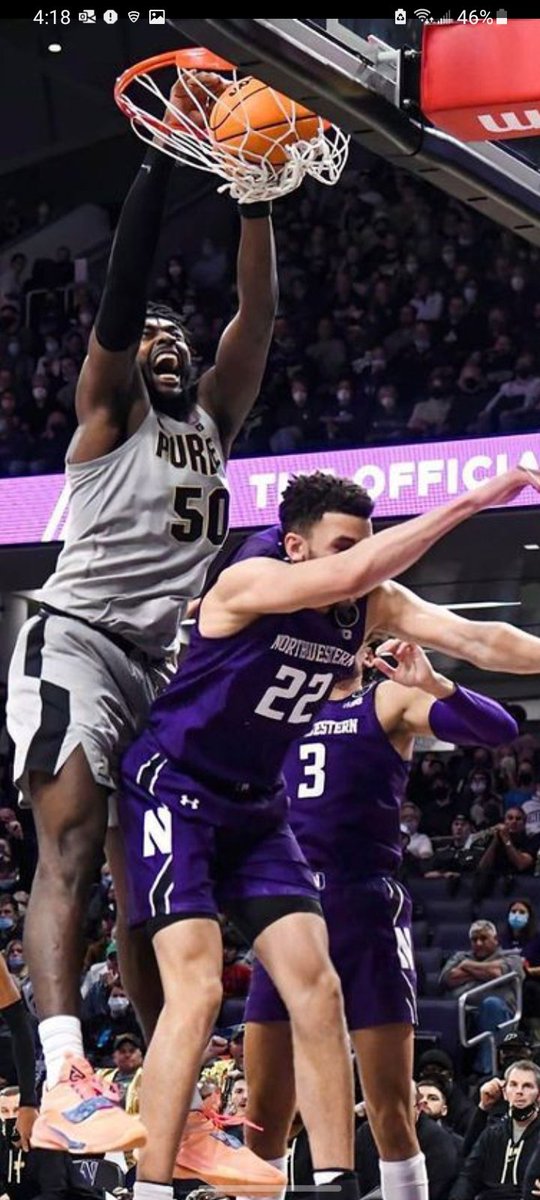 BoilerSouthside's tweet photo. Somebody make this into a POSTER PLEASE @twill___ "Baptising" Nance. Throwing the "#hammerdown" @BoilerBall https://t.co/dQE9lUGbqR