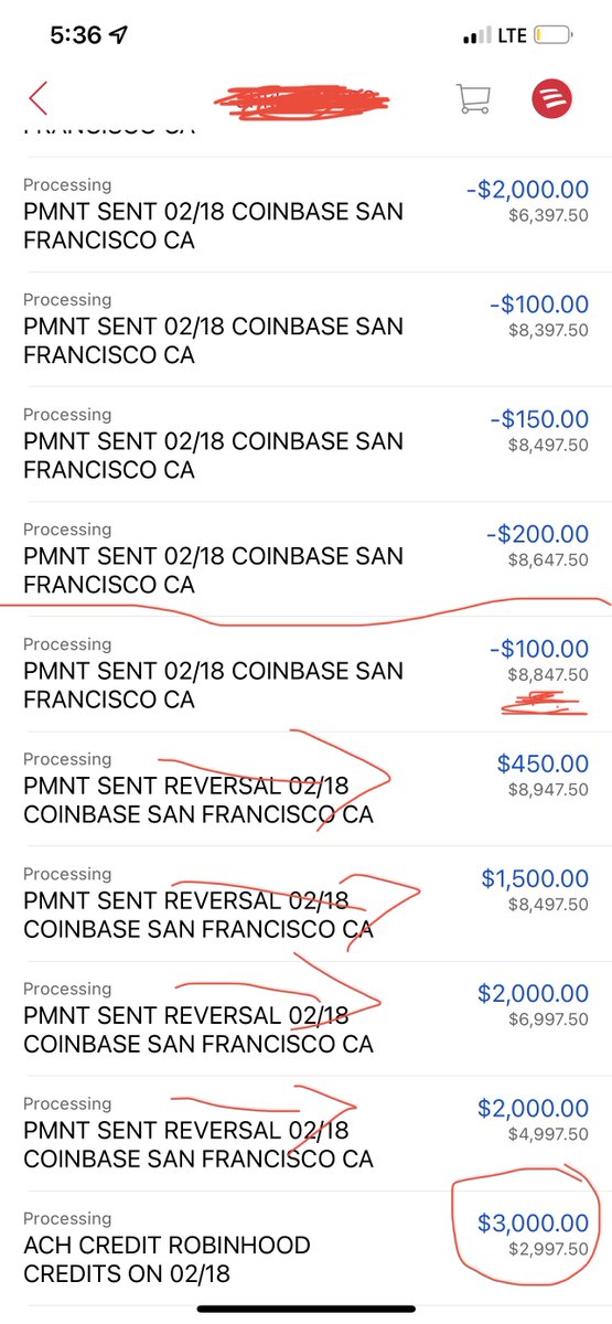 EgyVany's tweet photo. @coinbase I had $3k in my bank account. I deposited $2k from my bank to coinbase but they sent me $2k+$2k+$2k.$6k. after discovering the mistake they took the money back and froze my account tell feb25. no support nothing really sad unsatisfied, unhappy. I will delete this account at feb25 https://t.co/uhlpByKjjs