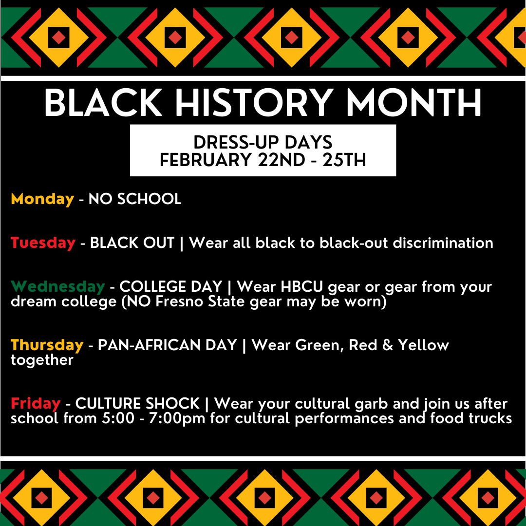 JGH_Activities's tweet image. Celebrate Black History Month with us next week and join us on Friday, February 25th, for our Culture &amp;amp; Club Showcase!

#WEareJG

❤️💙