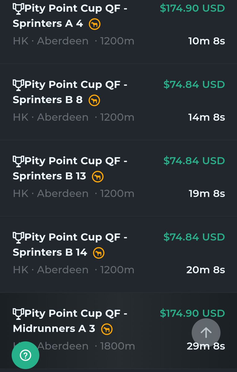 Maxwell_Racing_'s tweet image. Six donkeys in! Let&apos;s see how this goes.  @zed_run  🐎🐎🐎🐎🐎🐎

#PityPoint