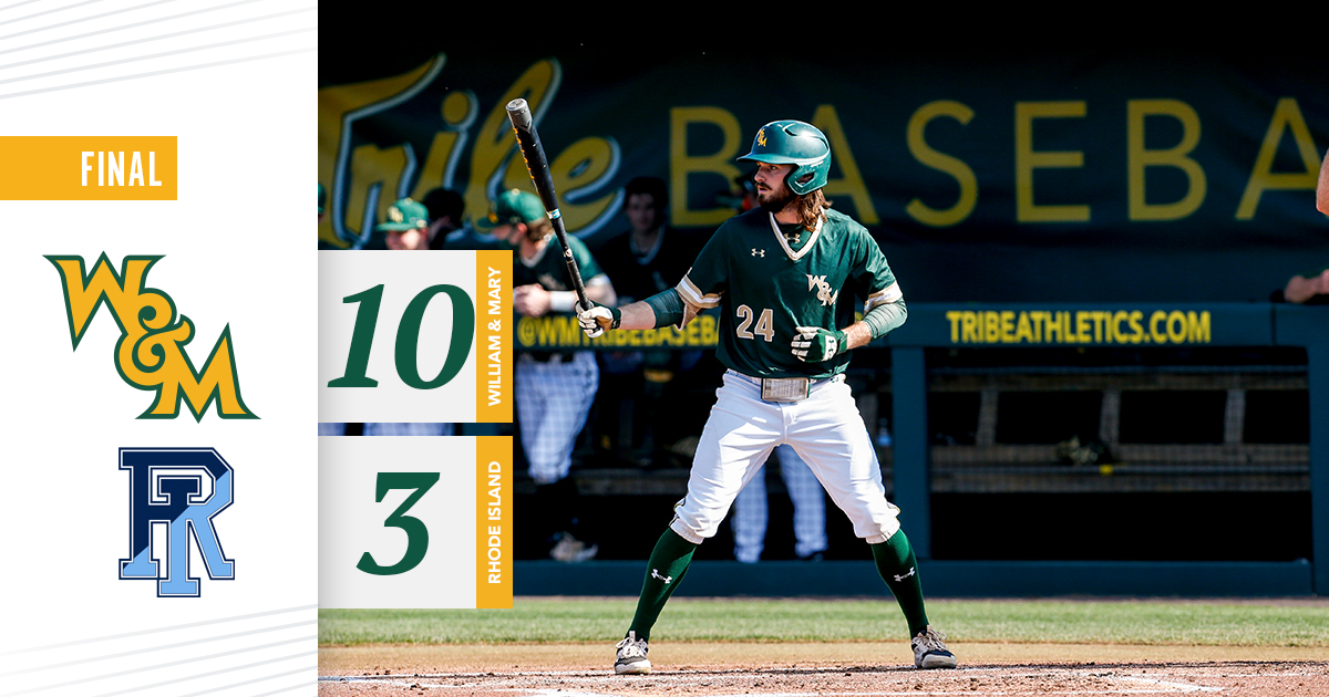 WMTribeBaseball's tweet photo. That is how you start the season! https://t.co/cOuHHrnAQF
