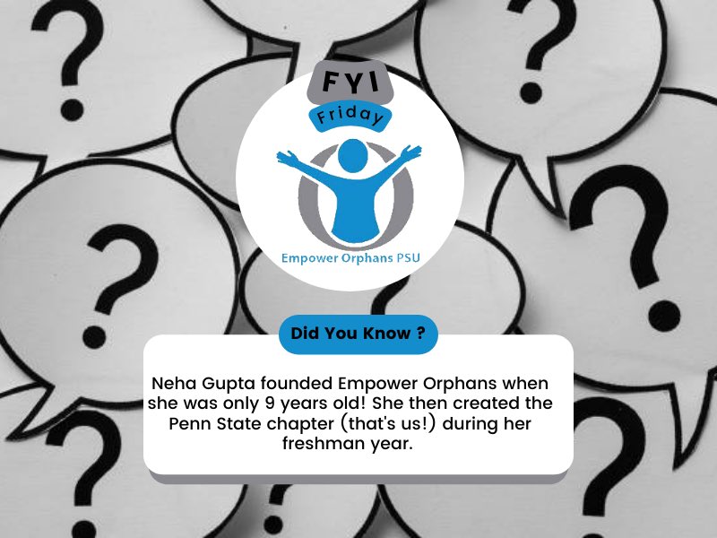 Empower Orphans PSU tweet media