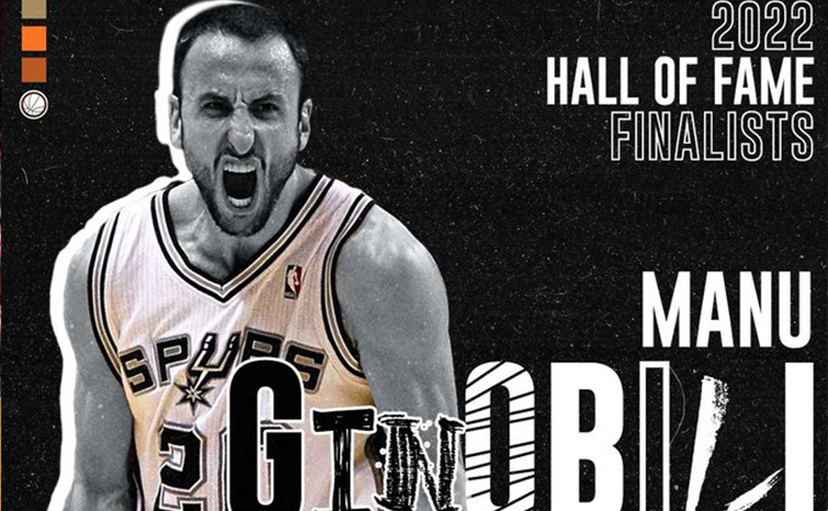 El argentino quedó entre los finalistas de la Clase 2022 del Basketball Hall of Fame. La elección final será el 2 de abril.

¡Manu Ginóbili quedó a un paso de entrar al Salón de la Fama!
basquetplus.com/NBA-Hall-Of-Fa…
#22HoopClass #NBA75