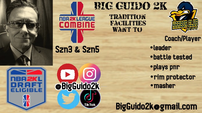 BigGuido2k's tweet photo. February 26 It's all #business @NBA2KLeague #Draft #Season #5 #BigGuido #2k @area_harbor 
RT #appreciated
@BlkFrankWhite1 @iamwesjordon @Sportstein @TheeJoeVegas @champ2k_ @Lanstradamus @2KLeagueMD @JonahEdwards_ @PatrickCrossan_ @KyleRudy_ @OGKINGCURT @CoachTerrell @oksceez https://t.co/d3FZ23qB09