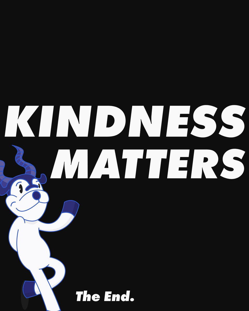 A friendly reminder from Kind Kudu as we head into the weekend 💙🅿️