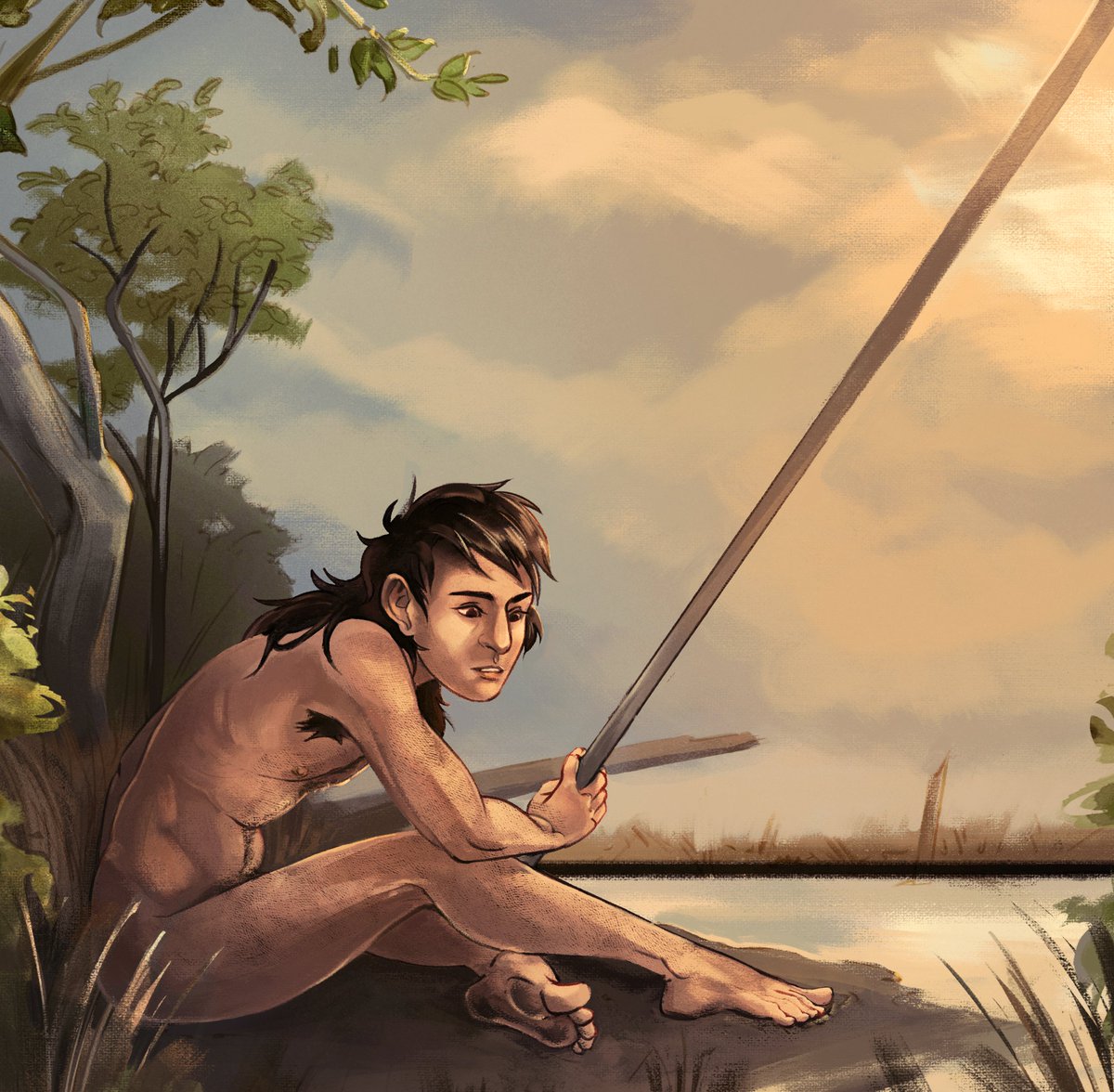 advocatingAvian's tweet photo. First, my timeline image. This character, along with others are the backbone of a personal project I've been piecing together the last few years. Meet Tages (they/them), the Salter. #atelia https://t.co/VkUJvvgJ8S