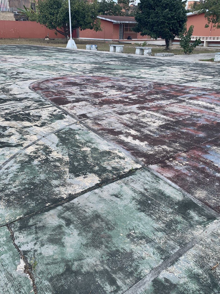 RazadeBronceTV's tweet photo. @CaneloAlvarezMx Saúl, la cancha de la escuela “Raza de Bronce” en Cancún requiere su “manita” de gato en cuestión de pintura. Iniciamos clases presenciales este lunes. Saludos! Abrazo a la distancia! https://t.co/ZsUiVtimdu