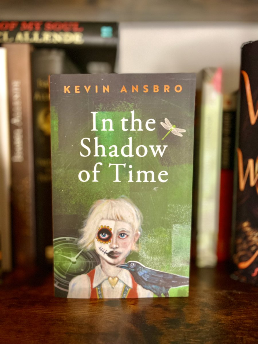 So this beauty arrived safely from England 🤩 Thank you @kevinansbro for sending me a copy of #intheshadowoftime I simply cannot wait to read it! 💜 

#BookTwitter #bookstagram #books #BookLover #scifibooks #magicalrealism #timetravel