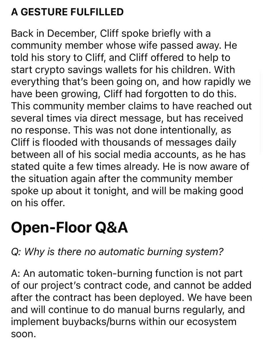 Shib_nobi's tweet photo. #SHIBNOBI AMA RECAP‼️🥷
 AKA "CLIFF'S NOTES" 18 FEB 22
#Shinja #ShinjaSeason #ShibnobiClan https://t.co/51Ea0Rw9D5