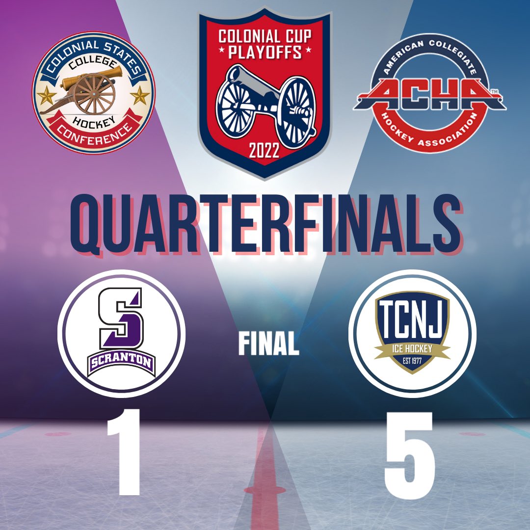 Tcnj Finals Schedule 2022 Colonial States College Hockey Conference (@Cschchockey) / Twitter