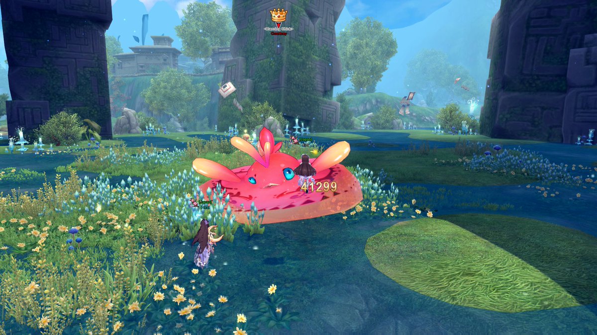 Emuli_chan's tweet photo. IGN: Em and Heal
Server: Olympus

We won't let any of these monsters ruin our happiness! Sisters are unstoppable 💜👊

#AKinlove #AuraKingdomWeek #anime https://t.co/lz2m8UWYTj